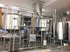 日产2吨精酿啤酒生产线