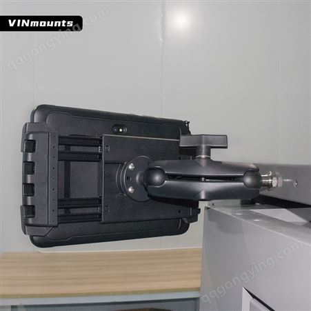 VINmounts®带3/8”16x0.375”螺纹柱-C尺寸（1.5英寸球头支架）